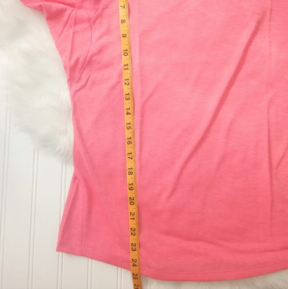 Adidas Women's Contemporary Tee - prime pink DU1321 - Picture 10 of 10